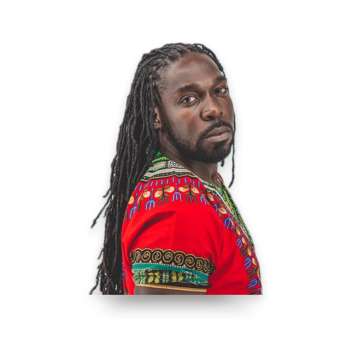 T-shirt homme motifs tchadiens
